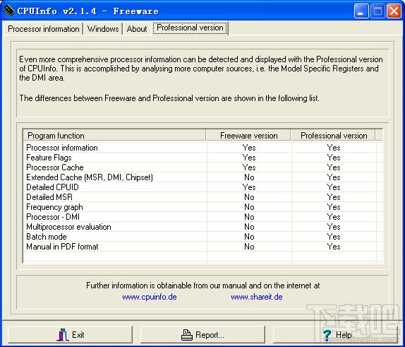 CPUInfo,CPUInfo下载,CPUInfo官方下载