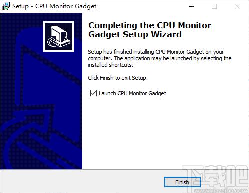 CPU Monitor Gadget下载,CPU监视器