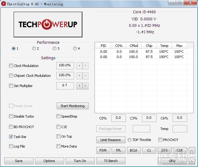 ThrottleStop,ThrottleStop下载,CPU性能监控